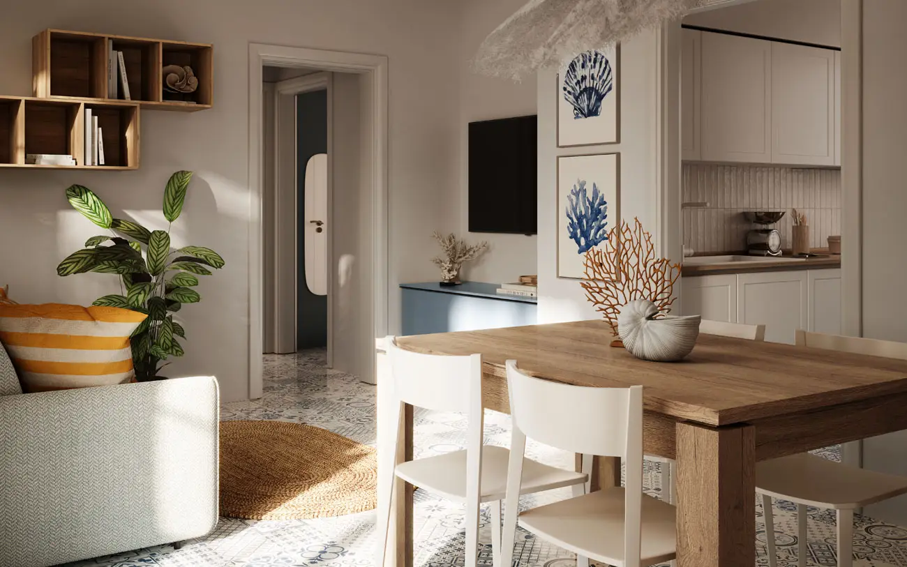 Come rendere il soggiorno più ampio con il consiglio dell’architetto per chi ha poco spazio in casa Immagine selezionata